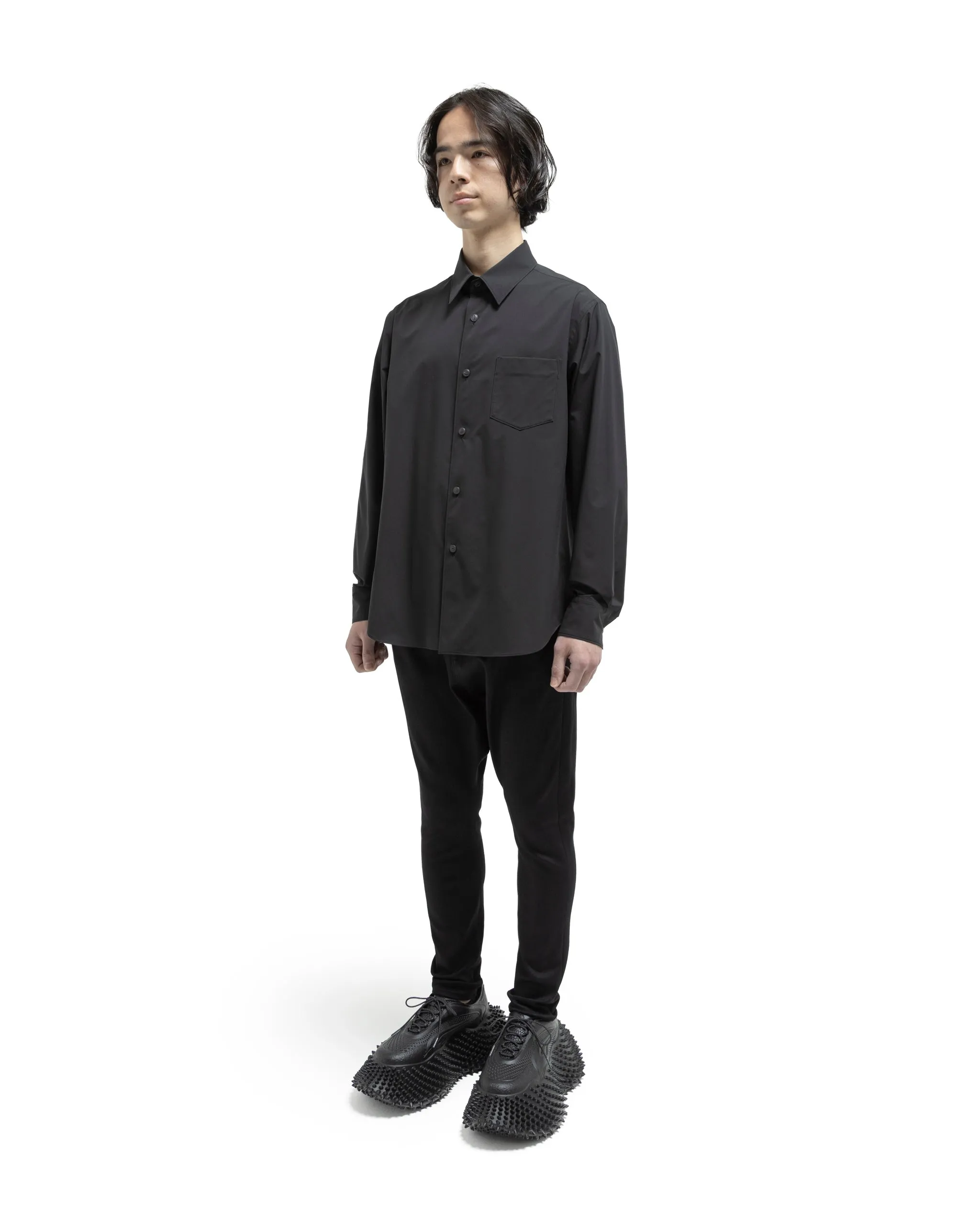 Watteau Gathered Shirt - Black sold by Fumito Ganryu product image thumbnail 3
