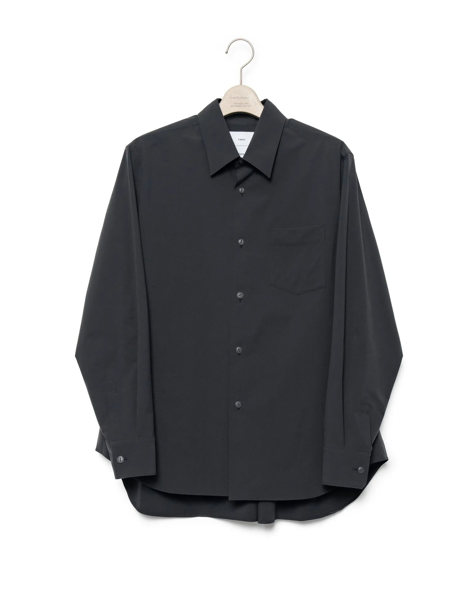 Watteau Gathered Shirt - Black sold by Fumito Ganryu