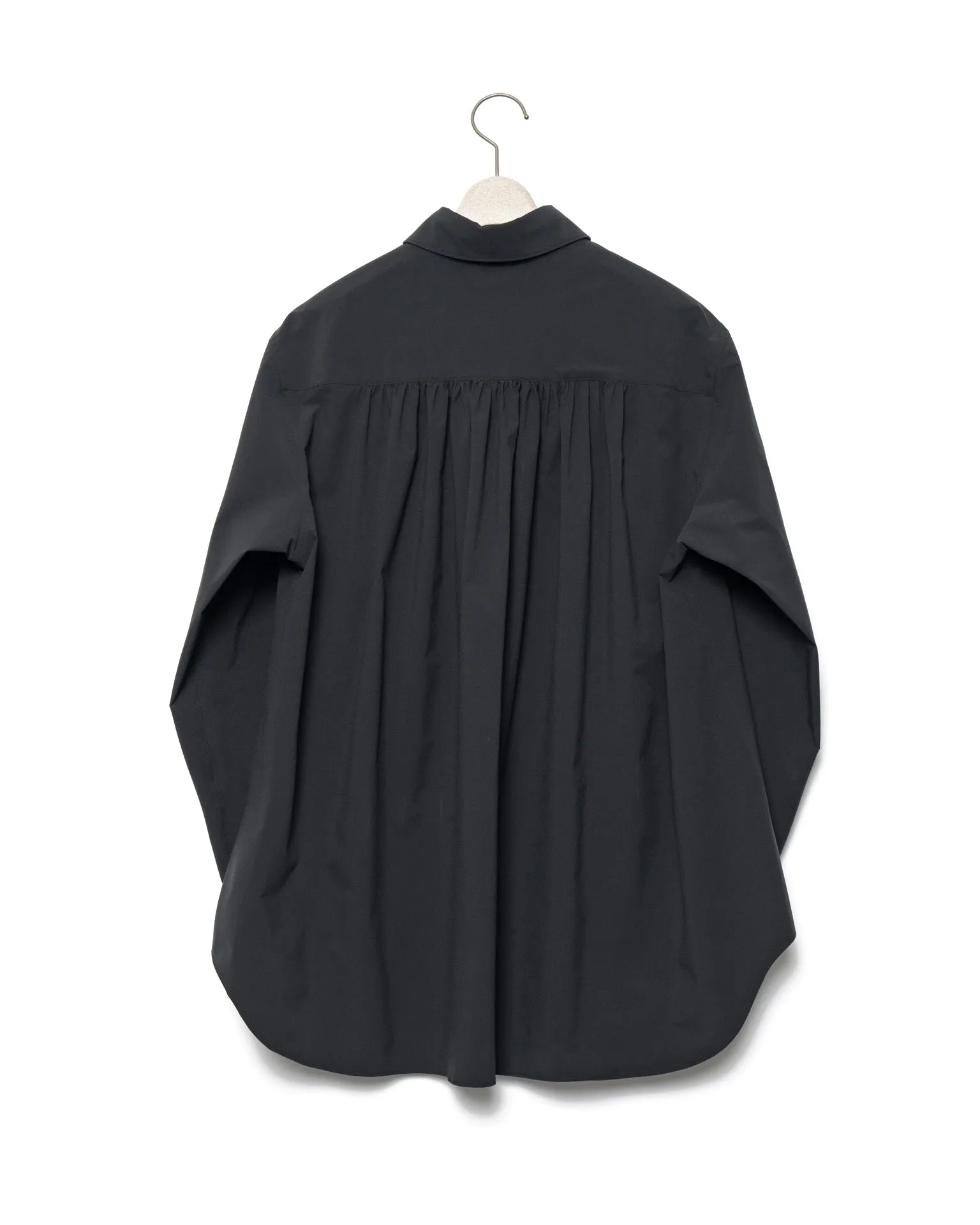 Watteau Gathered Shirt - Black sold by Fumito Ganryu product image thumbnail 2