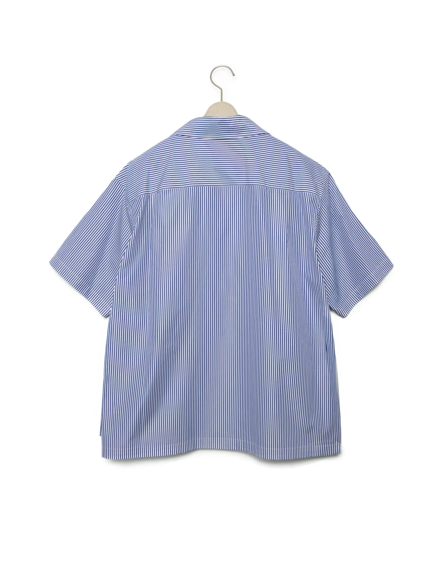 Side Vents Op Collar Striped Shirt - Stripe A sold by Fumito Ganryu product image thumbnail 2