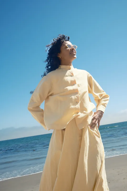 Alpha Buttondown - Butter made by Nikki Chasin