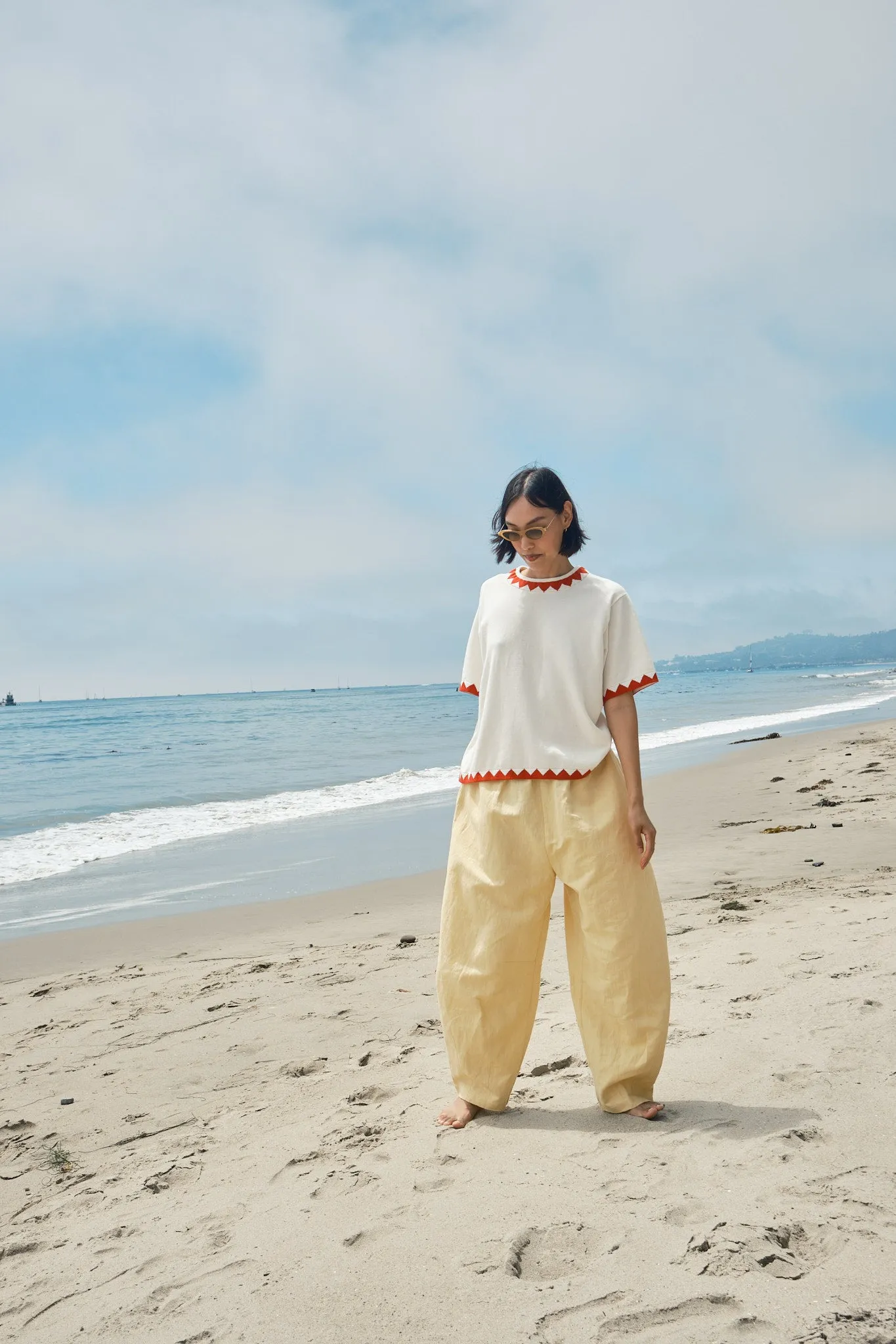 Contessa Pant - Butter sold by Nikki Chasin product image thumbnail 5