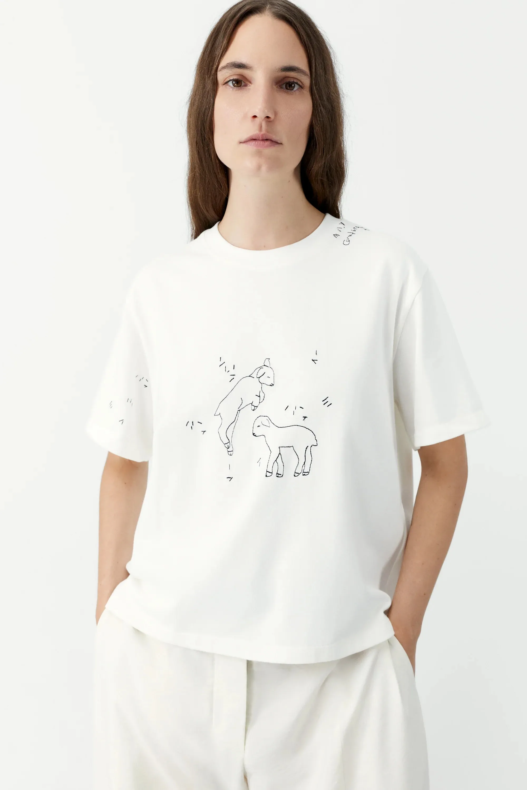 Embroidered Cordera T-Shirt sold by Nikki Chasin product image thumbnail 2