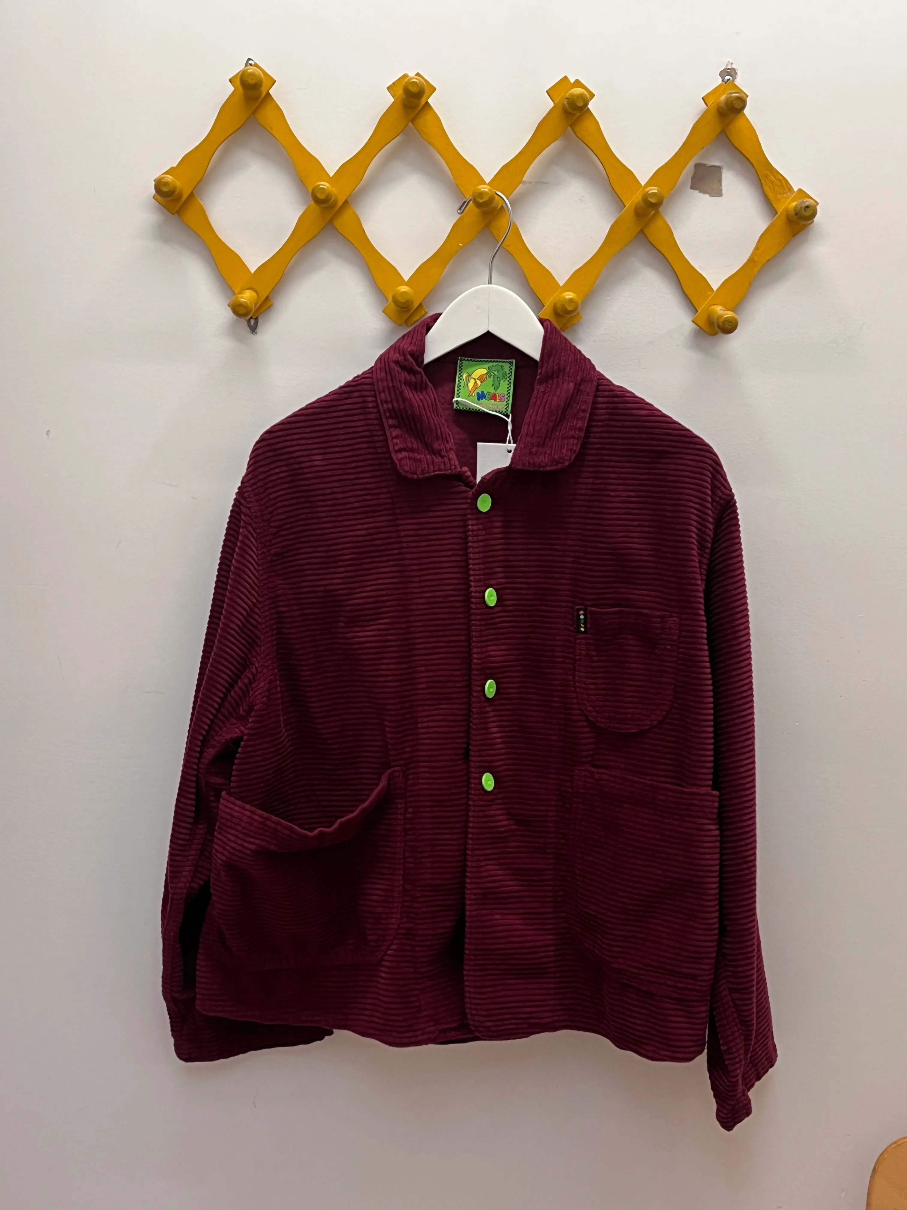 Forager Coat - Horizontal Corduroy Wine sold by Nikki Chasin product image thumbnail 5