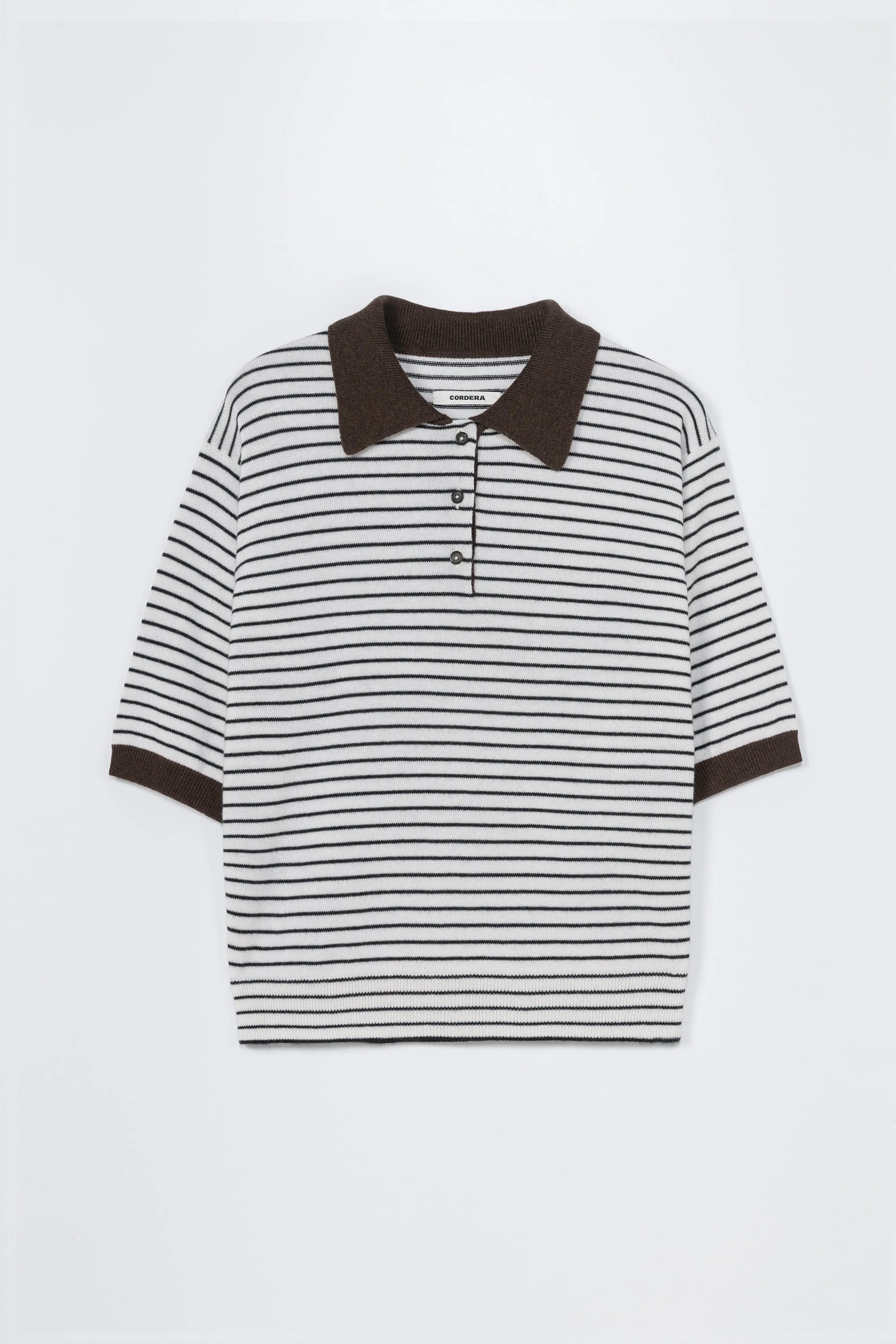 Merino Wool Striped Polo sold by Nikki Chasin product image thumbnail 3