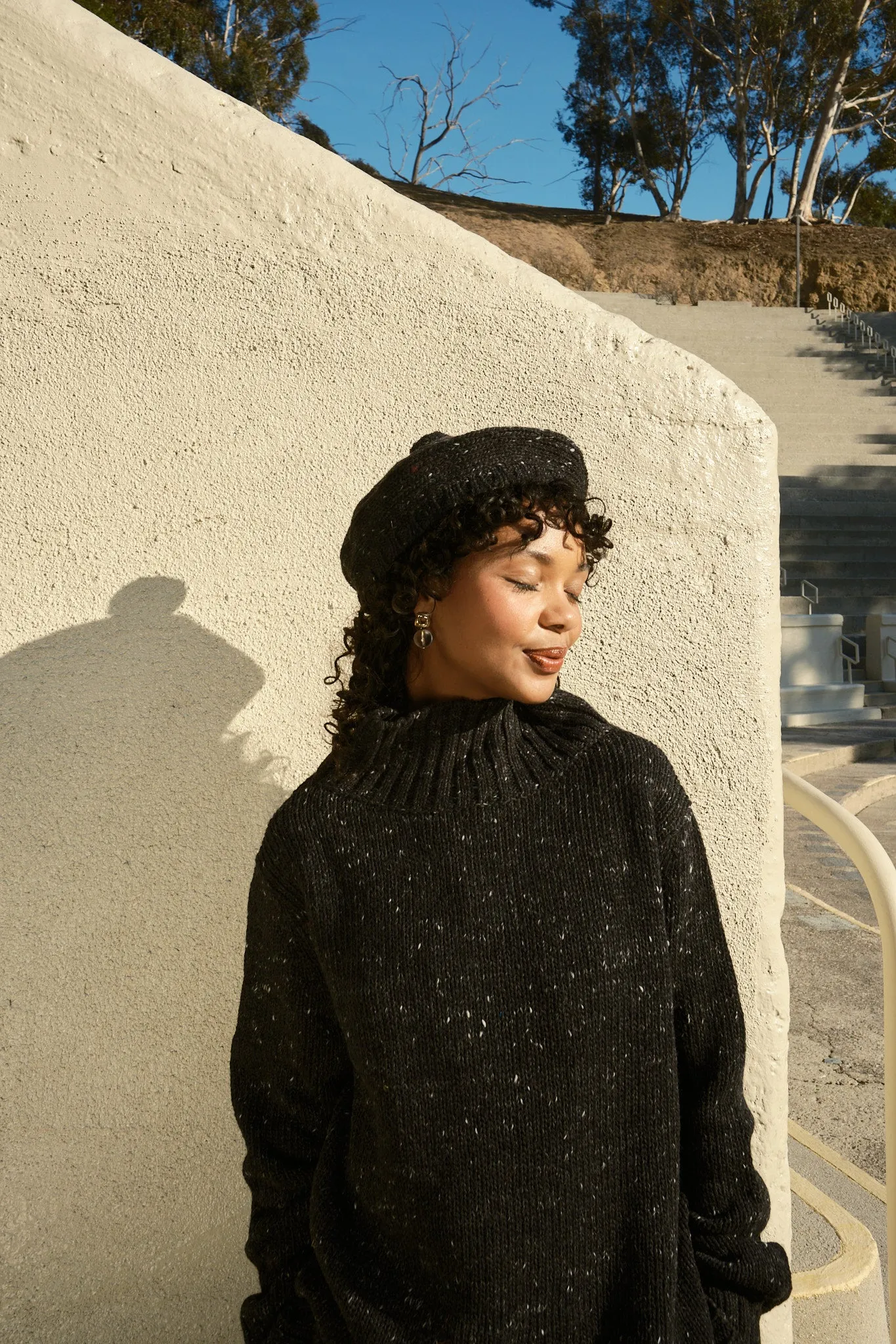 Silas Funnel Neck Pullover - Stone sold by Nikki Chasin product image thumbnail 5