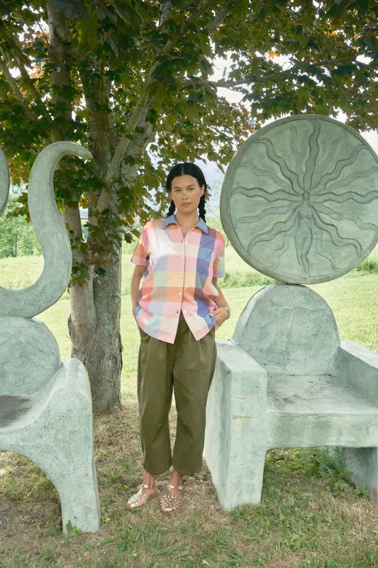 Studio Pant - Olive made by Nikki Chasin