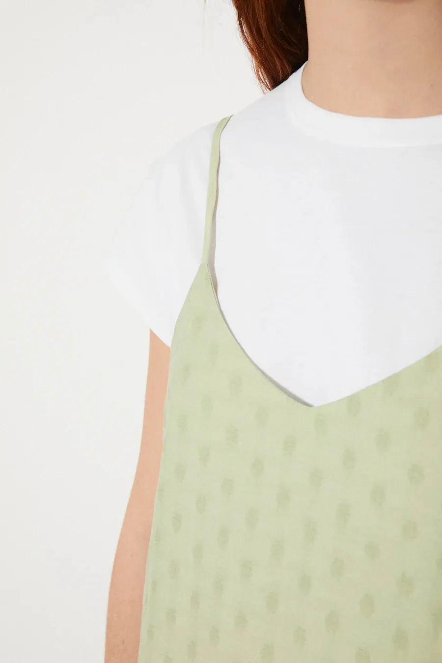 Freckle Dress - Mint sold by Nikki Chasin product image thumbnail 4