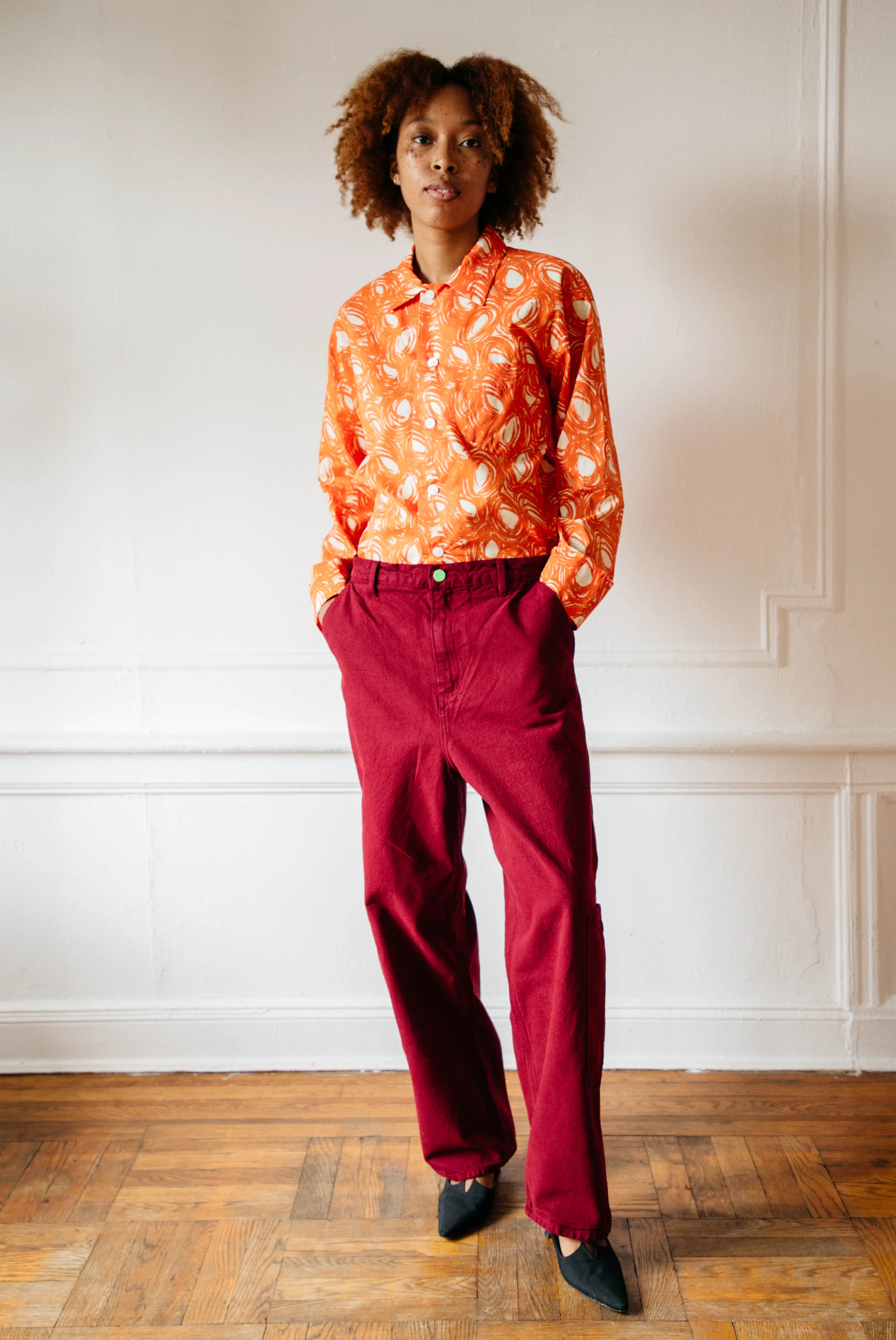 Forager Pants - Wine sold by Nikki Chasin