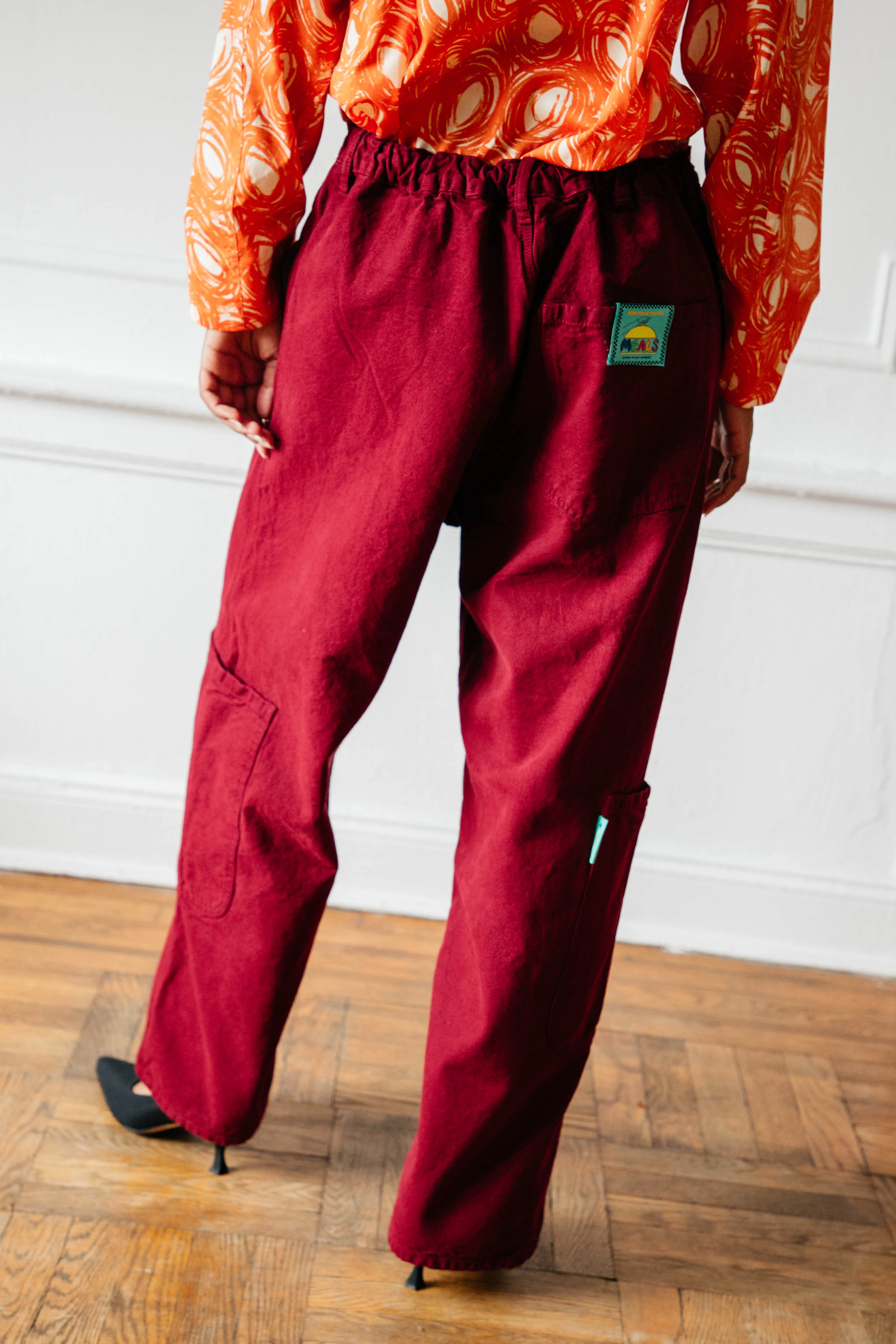Forager Pants - Wine sold by Nikki Chasin product image thumbnail 3