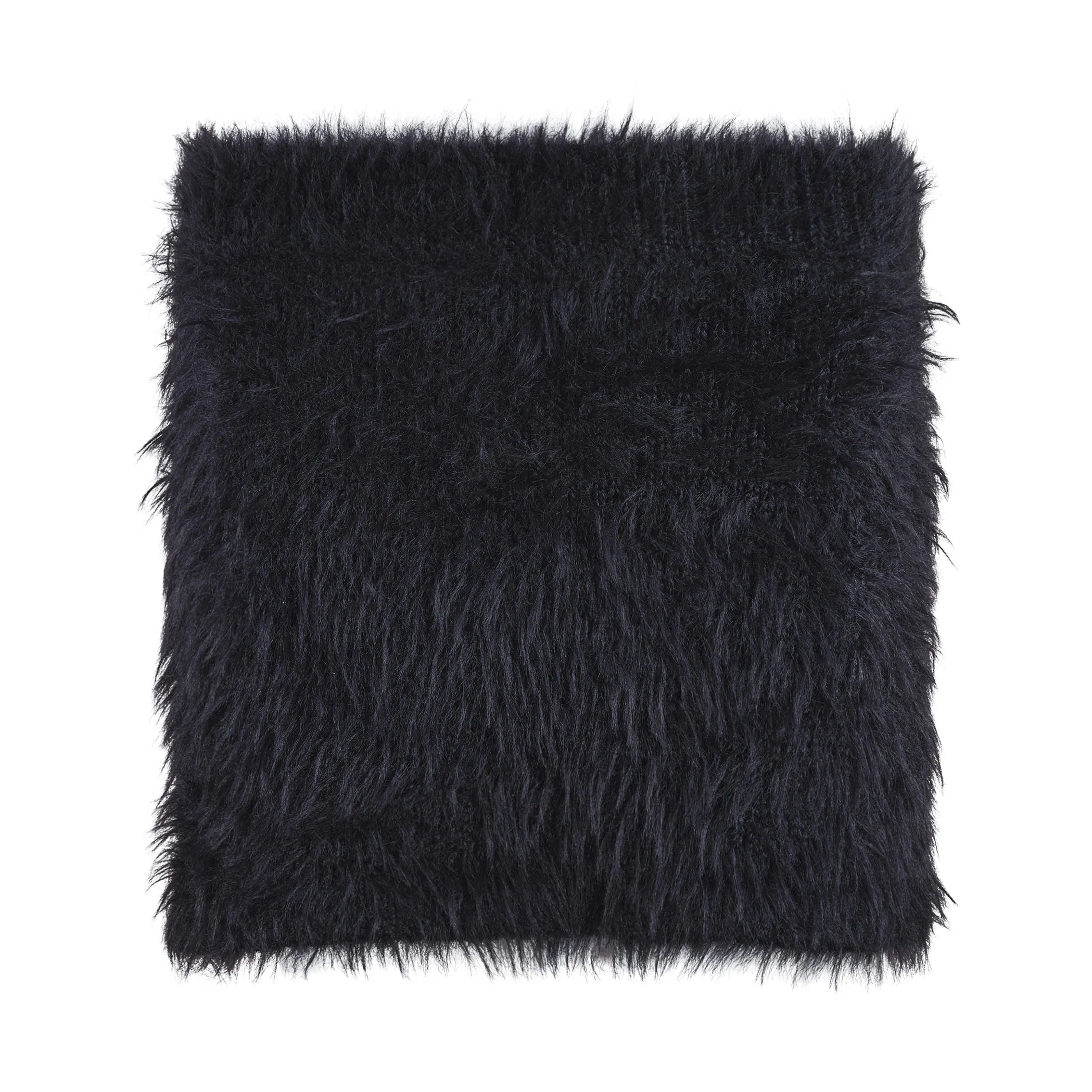 HAIRY MINI SKIRT in BLACK sold by Martine Rose product image thumbnail 4