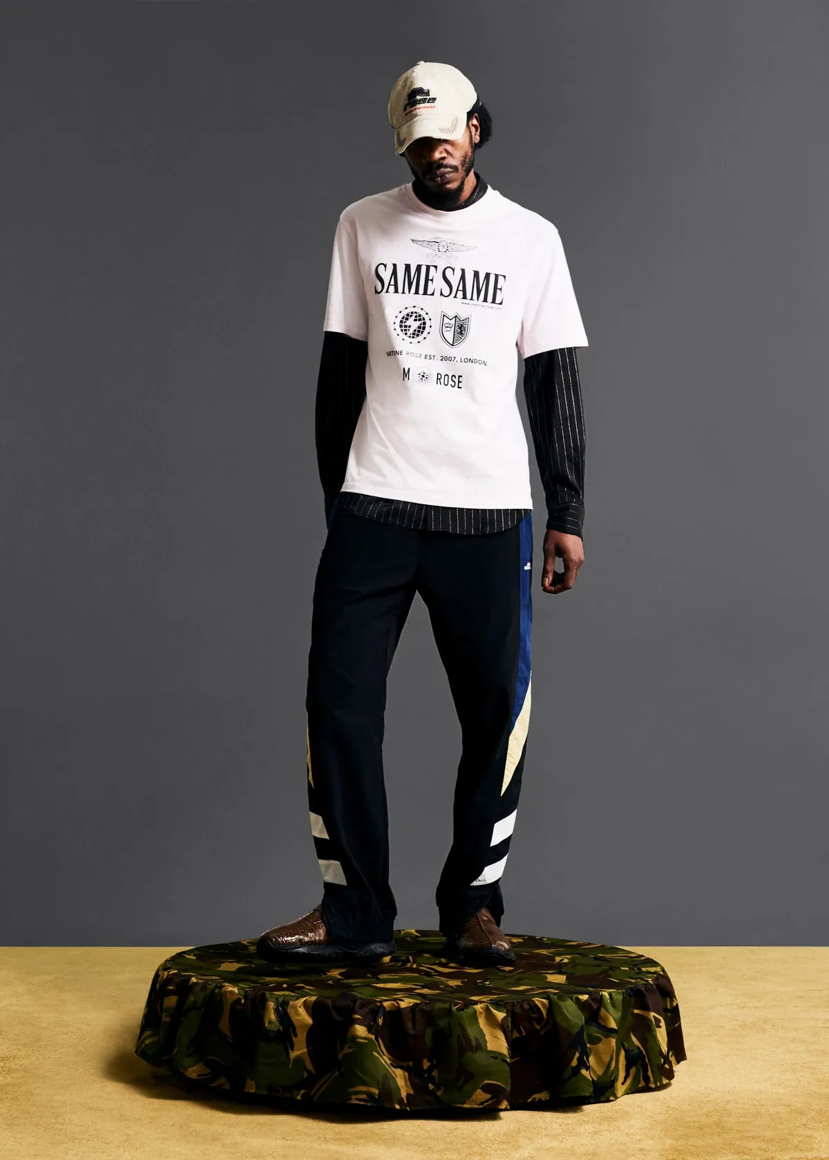 CLASSIC T-SHIRT in PINK sold by Martine Rose