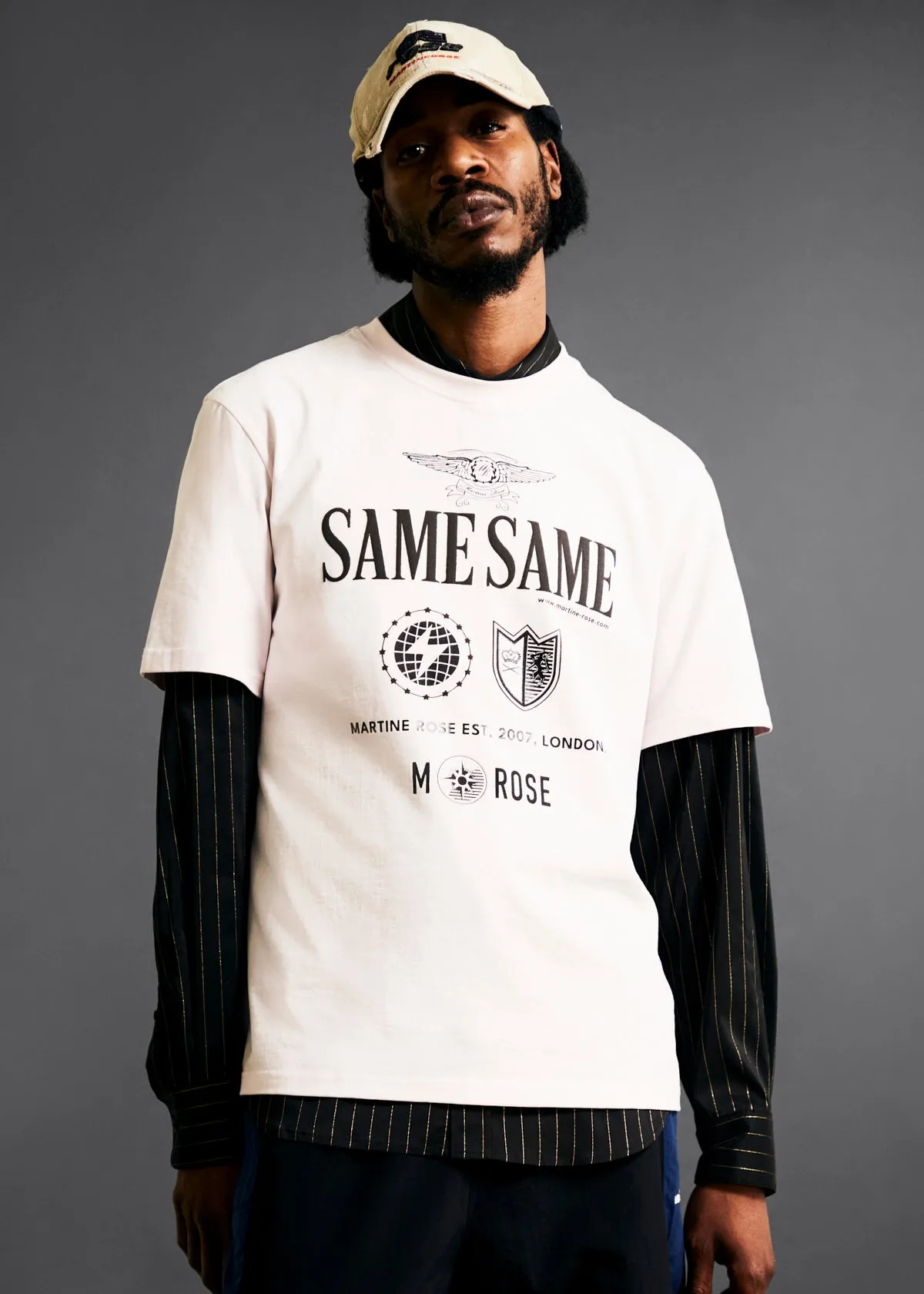 CLASSIC T-SHIRT in PINK sold by Martine Rose product image thumbnail 2