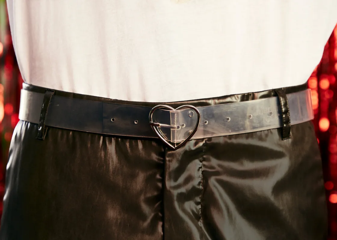 CHARM BELT in TRANSPARENT sold by Martine Rose