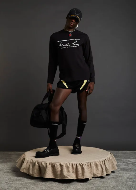 Classic L/S T-Shirt in Black sold by Martine Rose