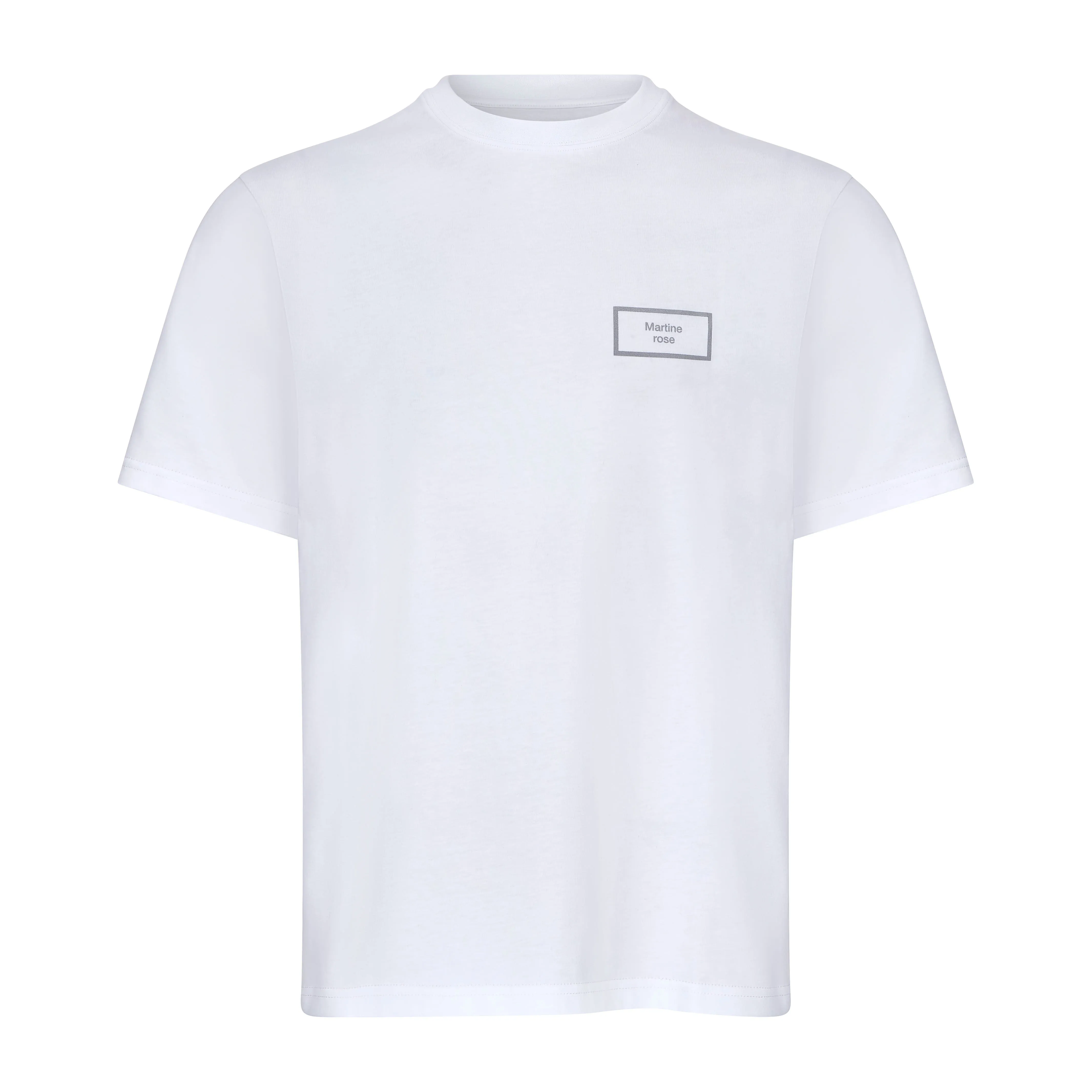 CLASSIC S/S T-SHIRT in WHITE sold by Martine Rose product image thumbnail 3