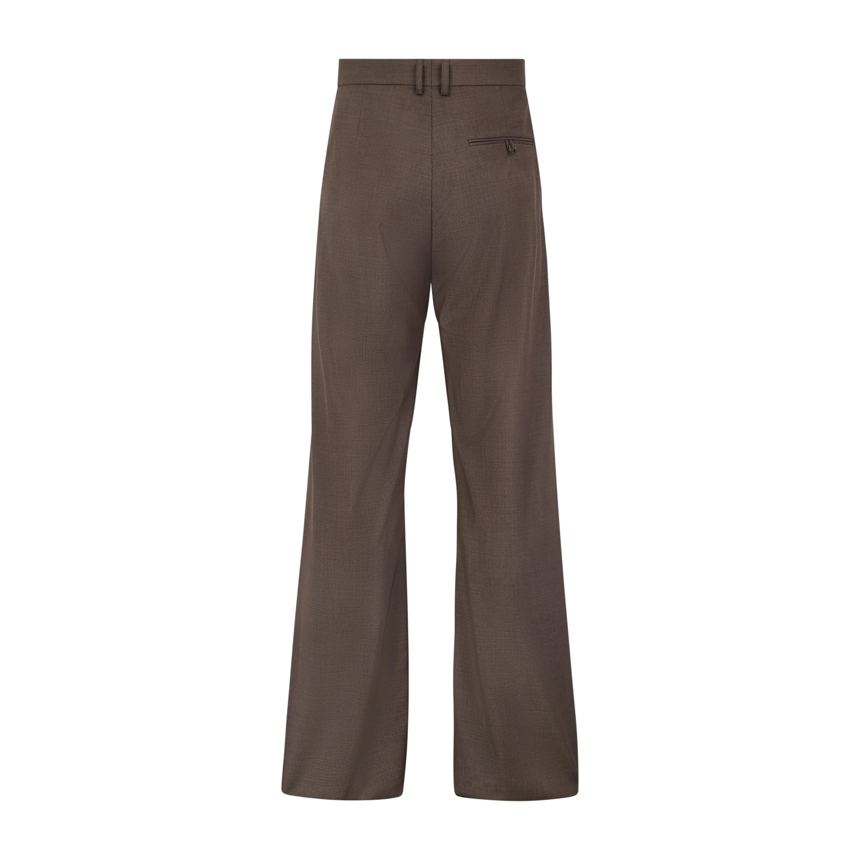 TAILORED EXTENDED WIDE LEG TROUSER in BROWN sold by Martine Rose product image thumbnail 2