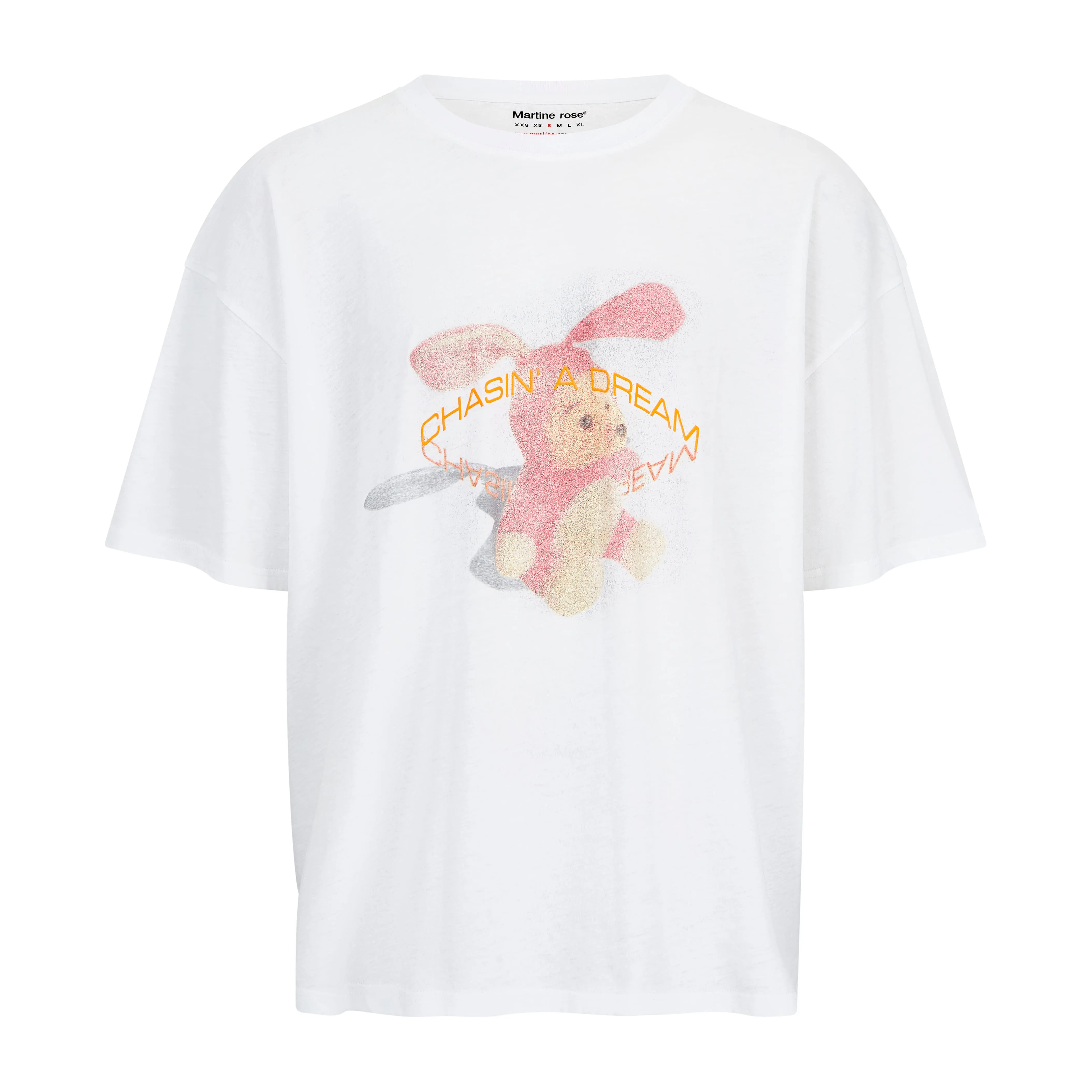 OVERSIZED S/S T-SHIRT in WHITE sold by Martine Rose product image thumbnail 4