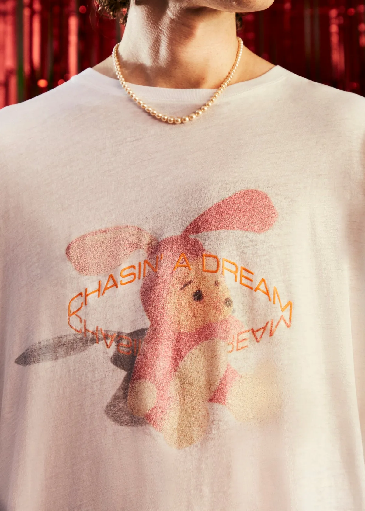 OVERSIZED S/S T-SHIRT in WHITE sold by Martine Rose product image thumbnail 2