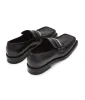MENS SQUARE TOE LOAFER in black sold by Martine Rose