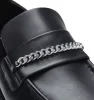 MENS SQUARE TOE LOAFER in black sold by Martine Rose