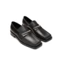 MENS SQUARE TOE LOAFER in black sold by Martine Rose