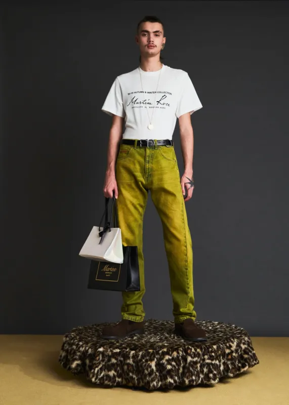 Classic S/S T-Shirt in White sold by Martine Rose