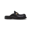 WOMENS BULB TOE MULE IN BLACK sold by Martine Rose