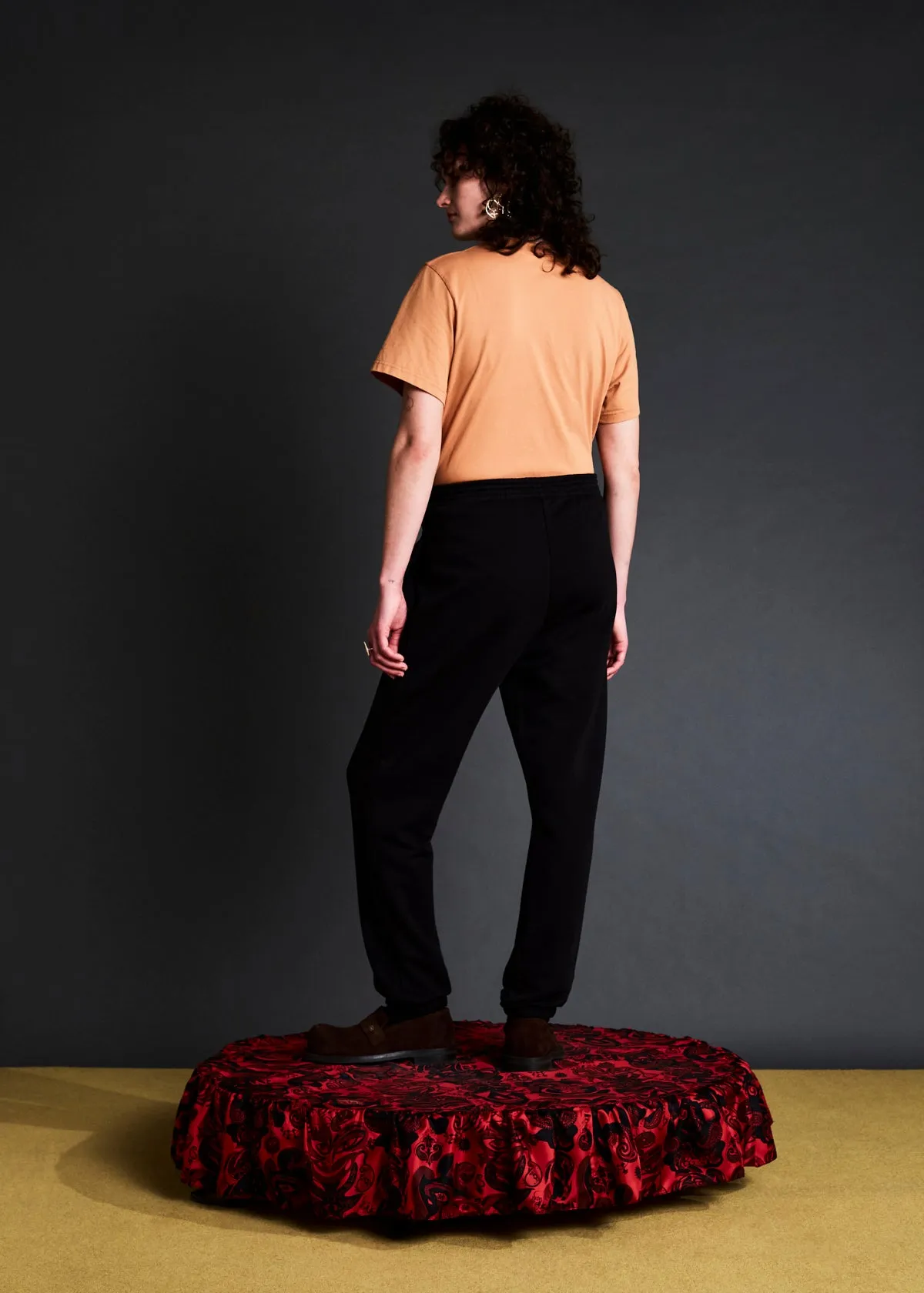 SLIM TRACK PANT in BLACK sold by Martine Rose product image thumbnail 2