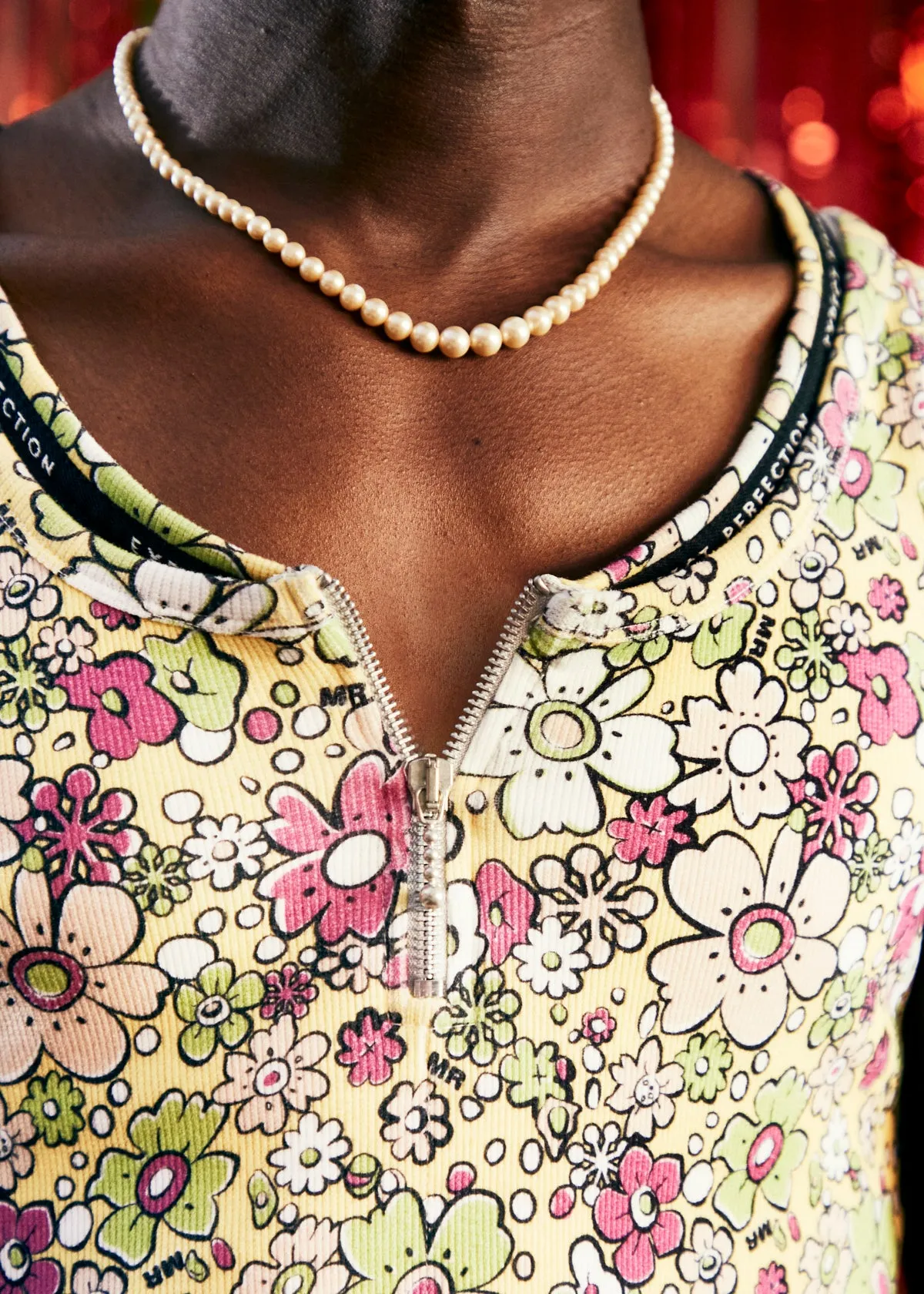 FOLDED TOP in FLORAL sold by Martine Rose product image thumbnail 3
