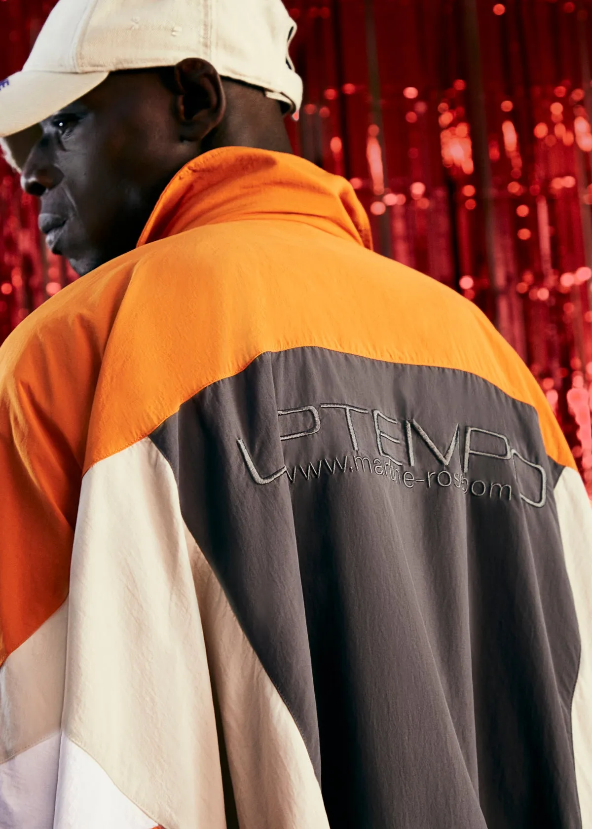 COMPRESSED TRACK JACKET in GREY MULTI sold by Martine Rose product image thumbnail 2