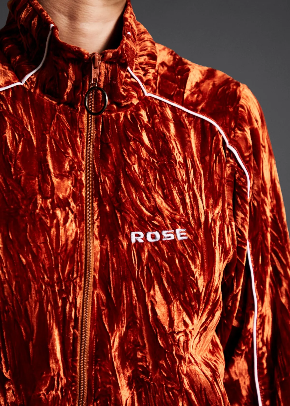 SHRUNKEN TRACK JACKET in ORANGE sold by Martine Rose product image thumbnail 3