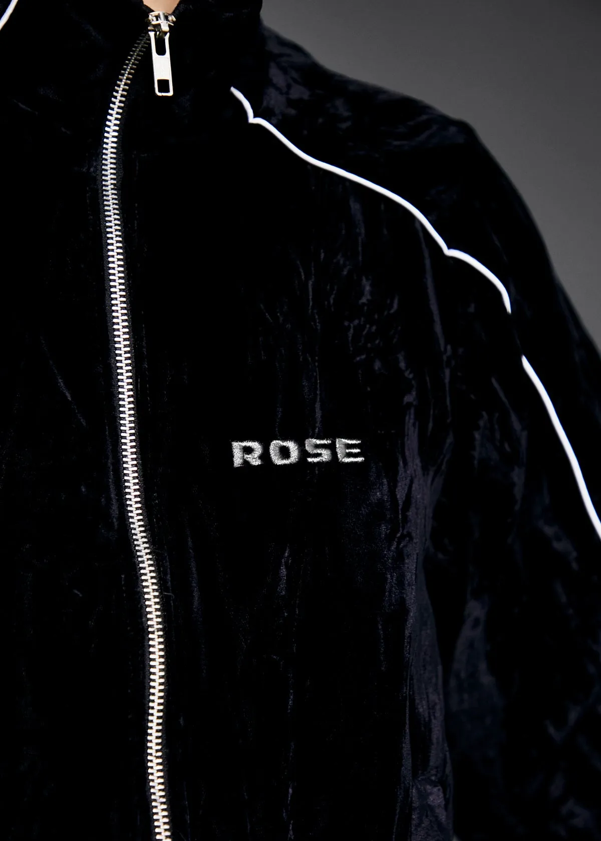 SHRUNKEN TRACK JACKET in BLACK sold by Martine Rose product image thumbnail 3