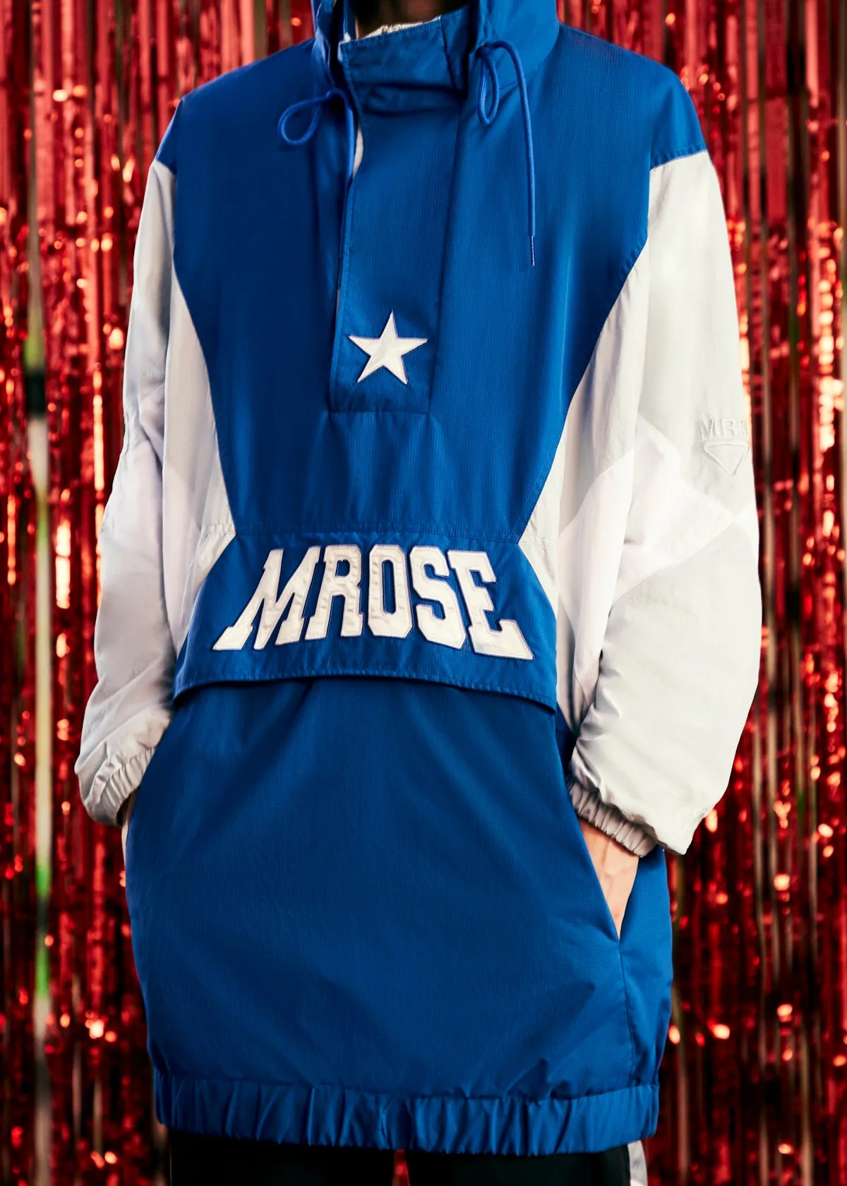 STRETCHED SPORTS JACKET in BLUE sold by Martine Rose product image thumbnail 2