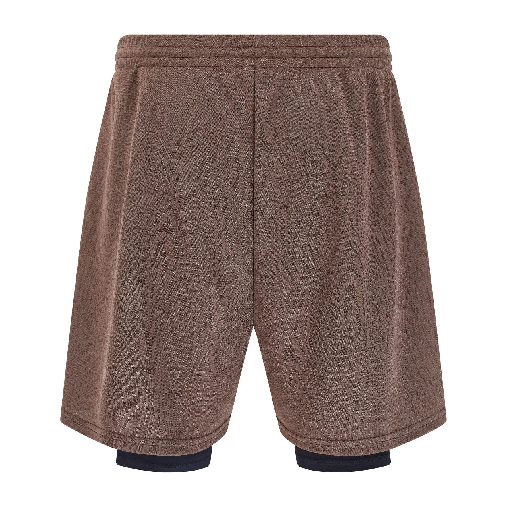 DOUBLE FOOTBALL SHORTS in BROWN sold by Martine Rose product image thumbnail 2