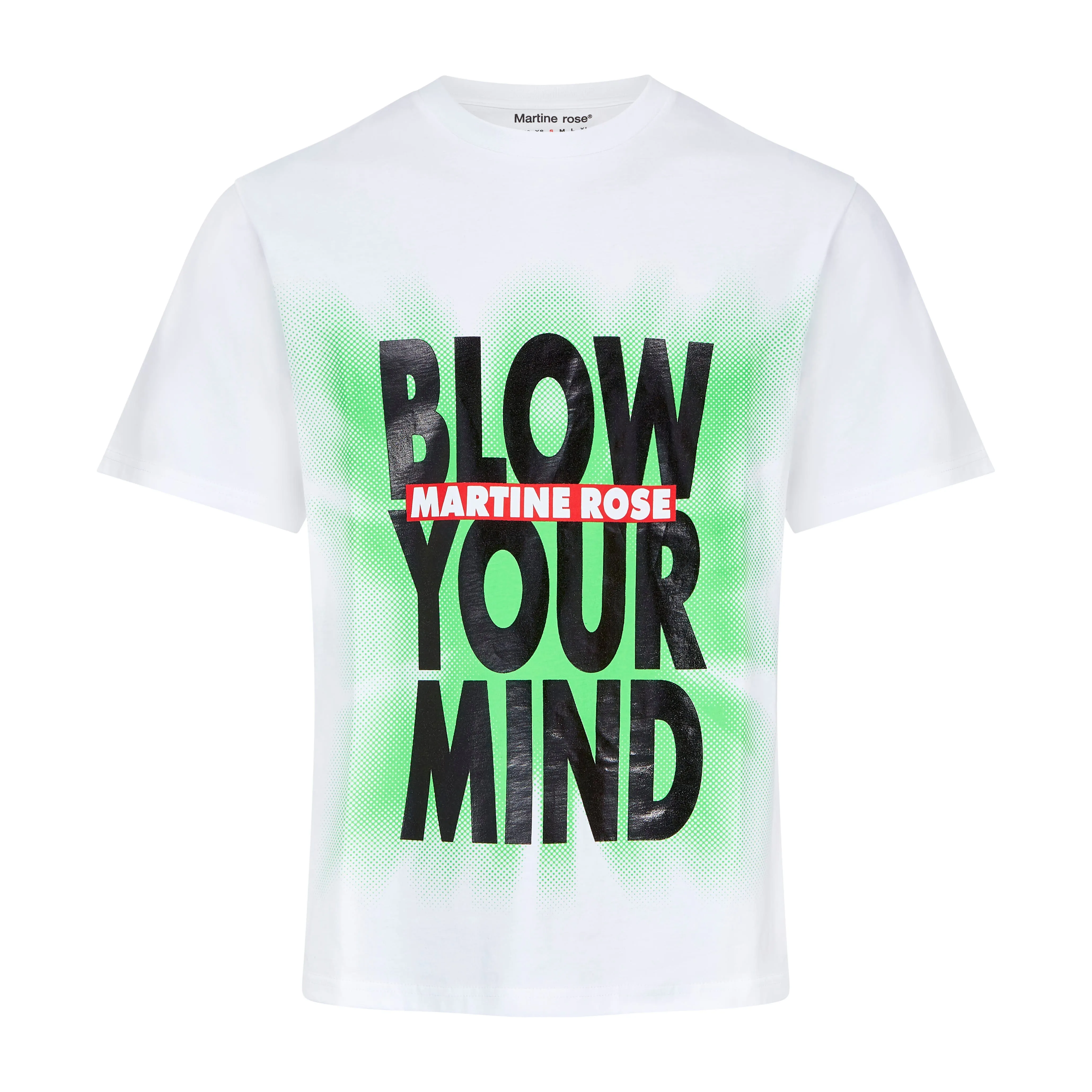 CLASSIC S/S T-SHIRT in WHITE sold by Martine Rose product image thumbnail 4