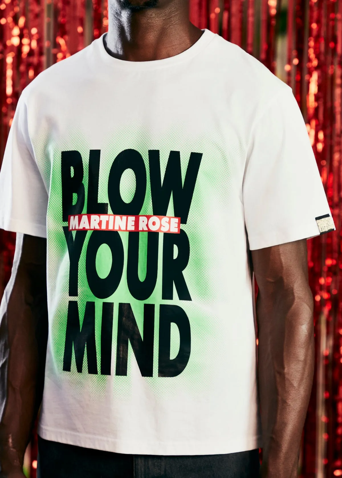 CLASSIC S/S T-SHIRT in WHITE sold by Martine Rose product image thumbnail 2