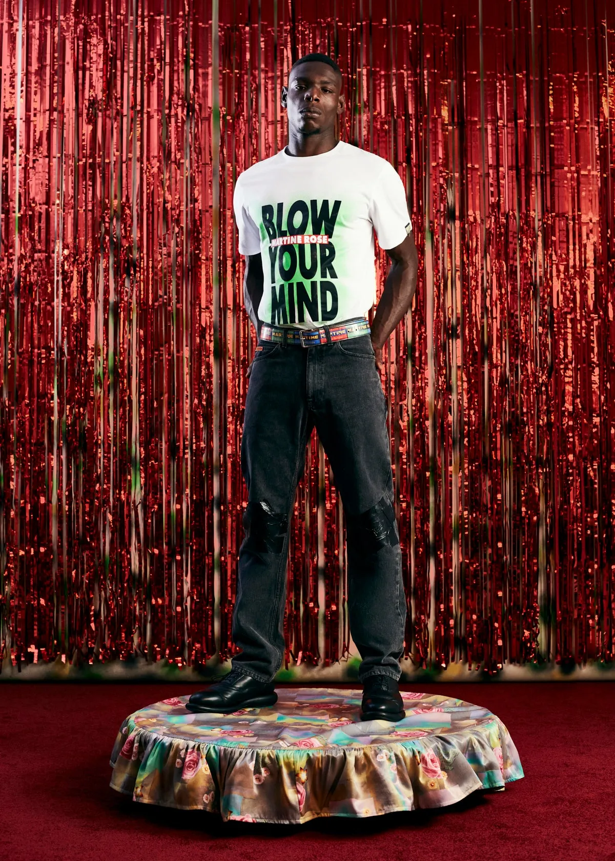CLASSIC S/S T-SHIRT in WHITE sold by Martine Rose