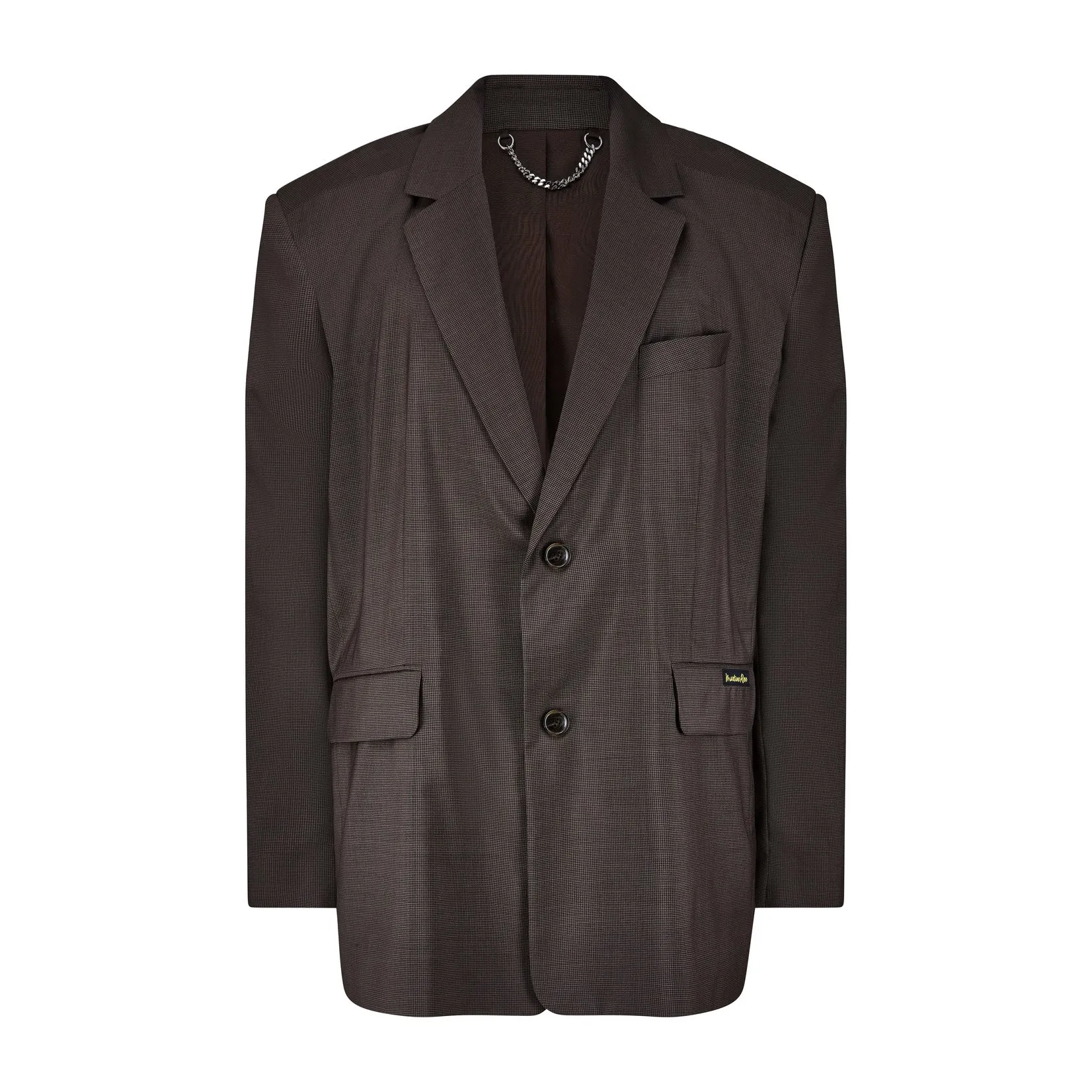 RIDER SINGLE BREASTED JACKET in BROWN sold by Martine Rose product image thumbnail 5