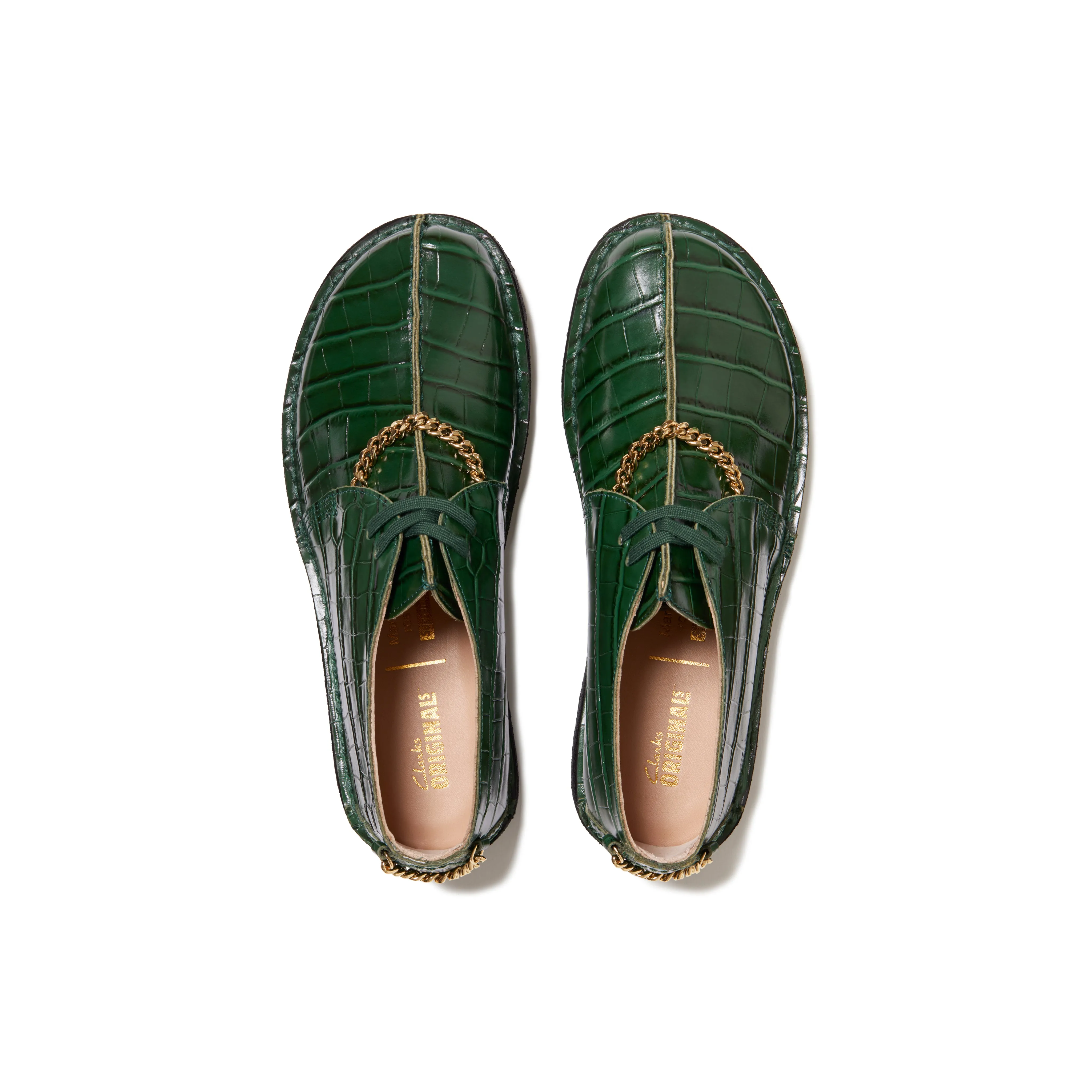 SUPREME®/MARTINE ROSE® CLARKS DESERT TREK in GREEN sold by Martine Rose product image thumbnail 2