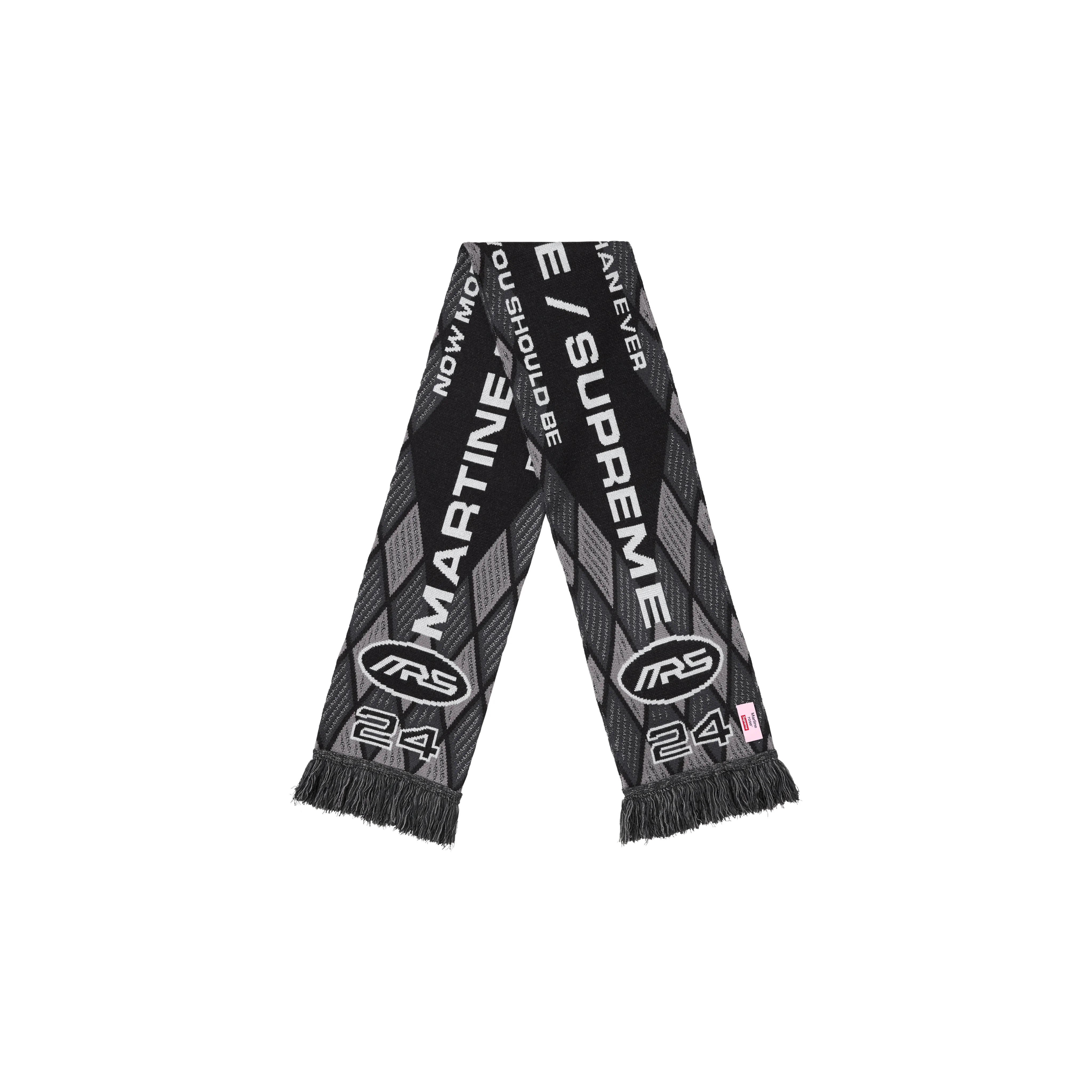 SUPREME®/MARTINE ROSE® SCARF in BLACK sold by Martine Rose