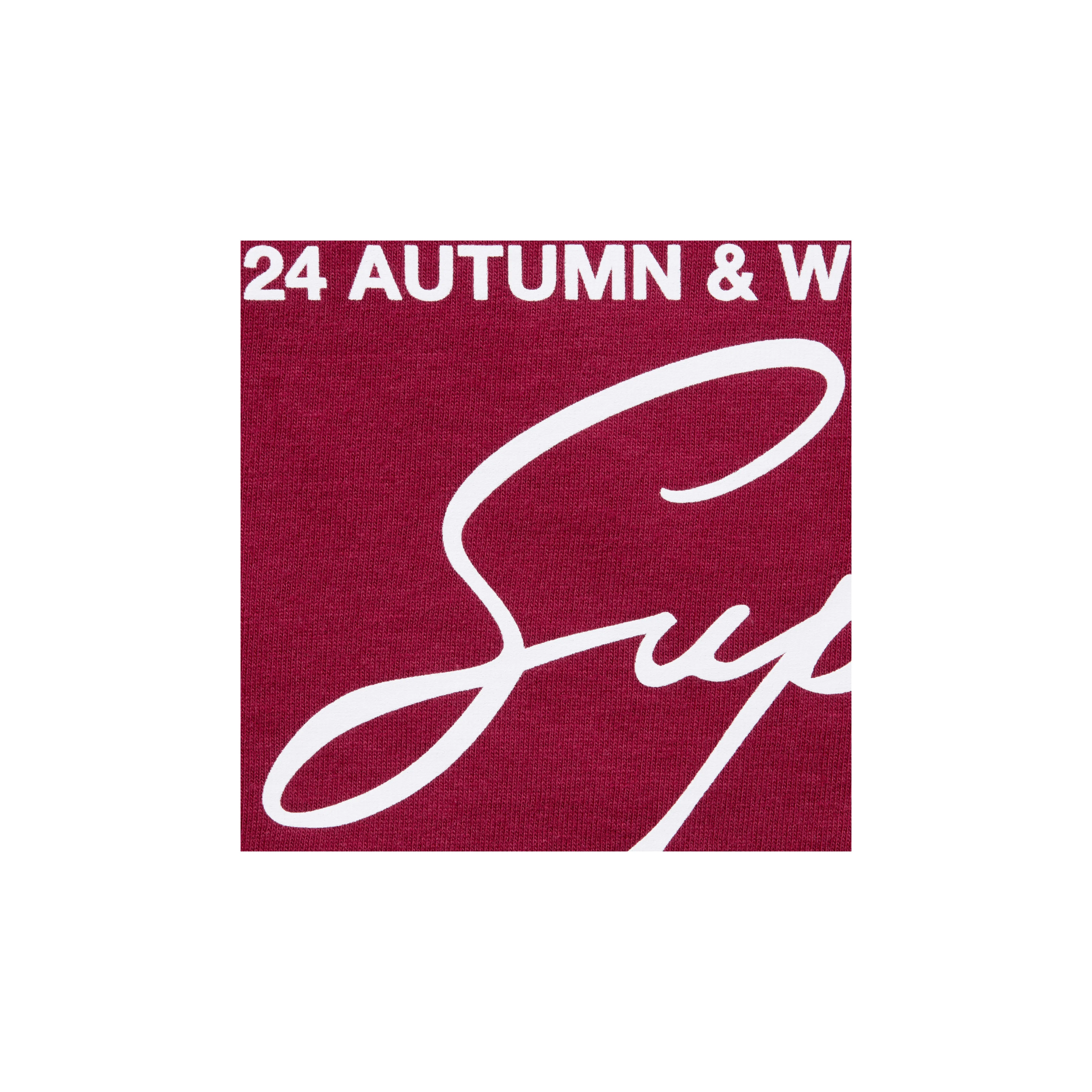 SUPREME®/MARTINE ROSE® TEE in MAROON sold by Martine Rose product image thumbnail 2