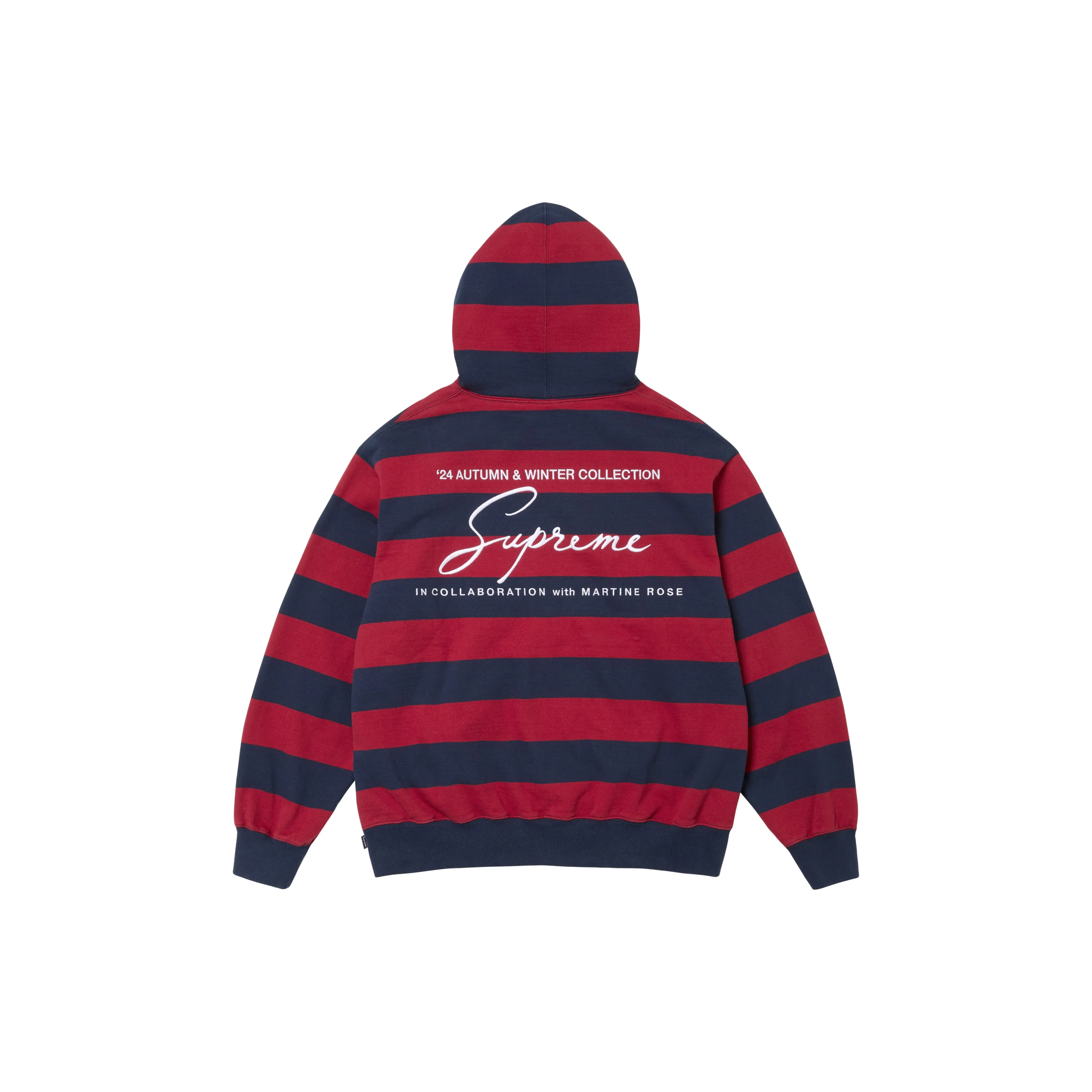 SUPREME®/MARTINE ROSE® HOODED SWEATSHIRT in BLUE sold by Martine Rose product image thumbnail 2