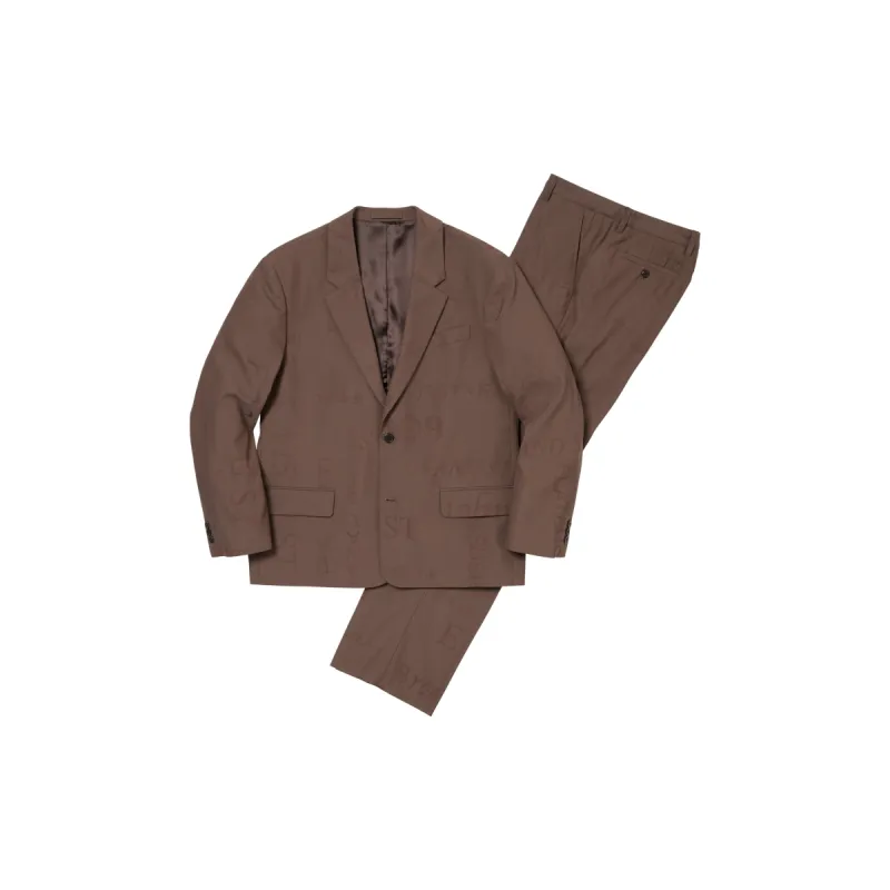 SUPREME®/MARTINE ROSE® SUIT in BROWN made by Martine Rose