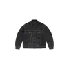 SUPREME®/MARTINE ROSE® REVERSIBLE TRUCKER JACKET in BLACK sold by Martine Rose