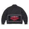 SUPREME®/MARTINE ROSE® REVERSIBLE TRUCKER JACKET in BLACK sold by Martine Rose