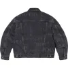 SUPREME®/MARTINE ROSE® REVERSIBLE TRUCKER JACKET in BLACK sold by Martine Rose