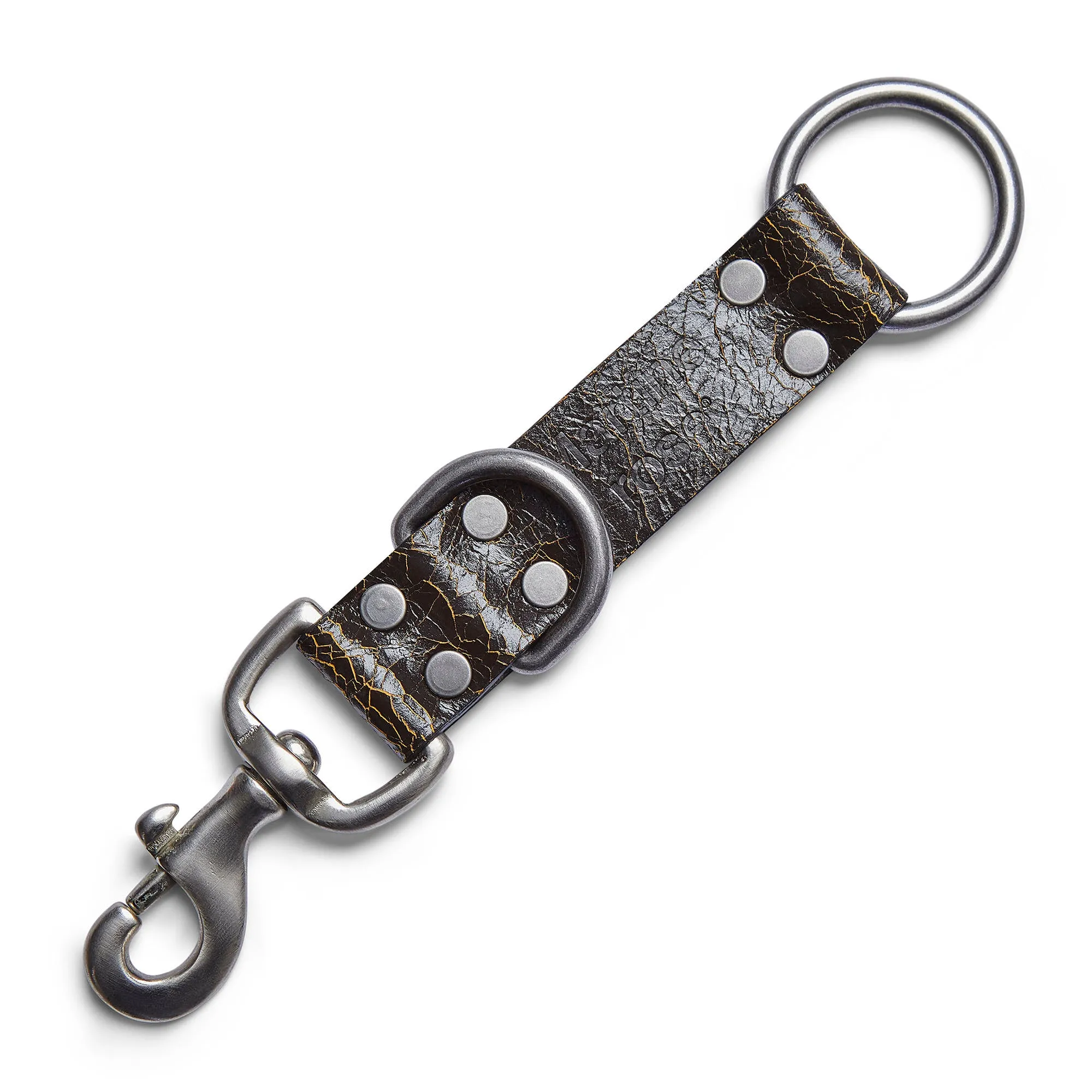 BONDAGE KEYCHAIN in BLACK AND YELLOW sold by Martine Rose product image thumbnail 2