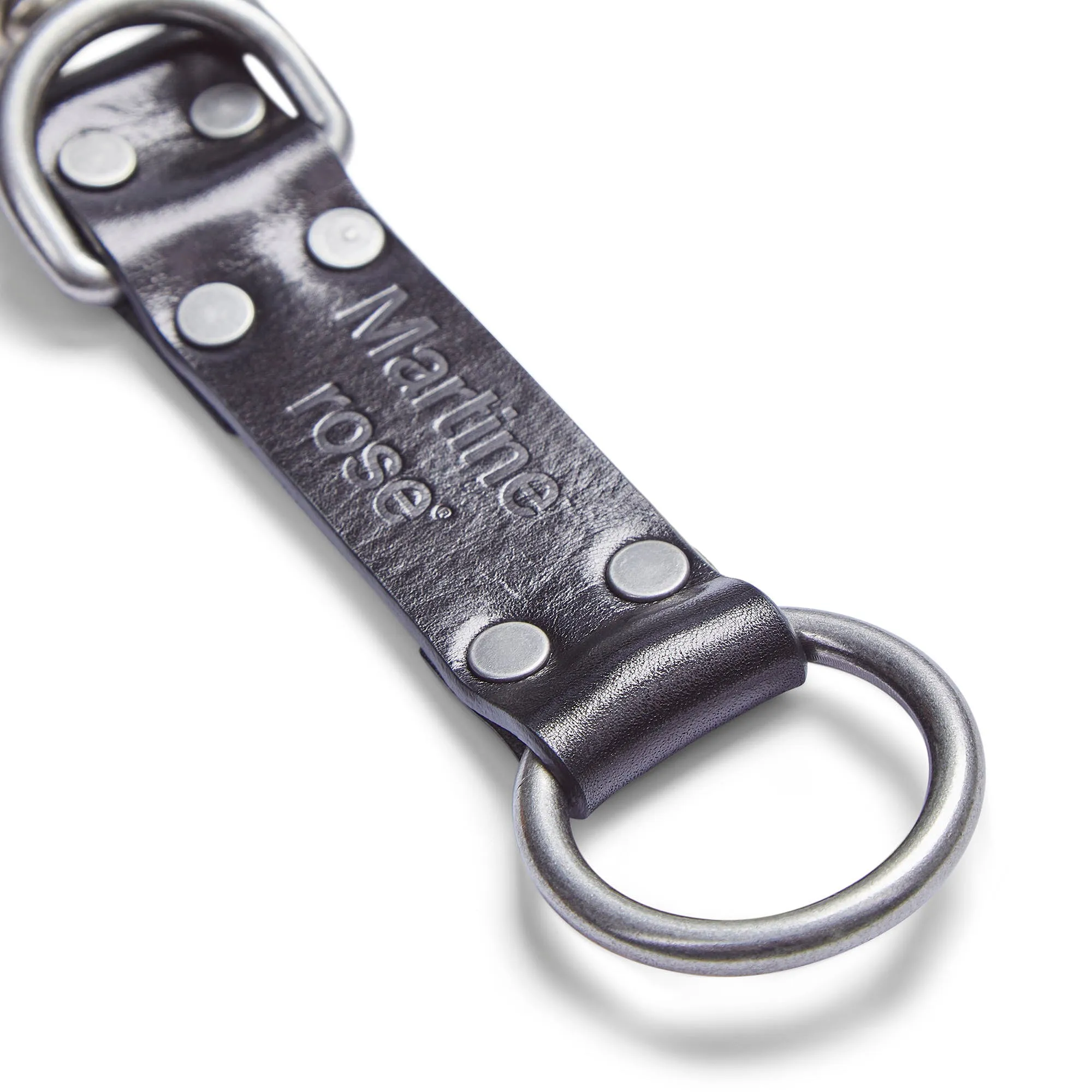 BONDAGE KEYCHAIN in BLACK sold by Martine Rose product image thumbnail 4