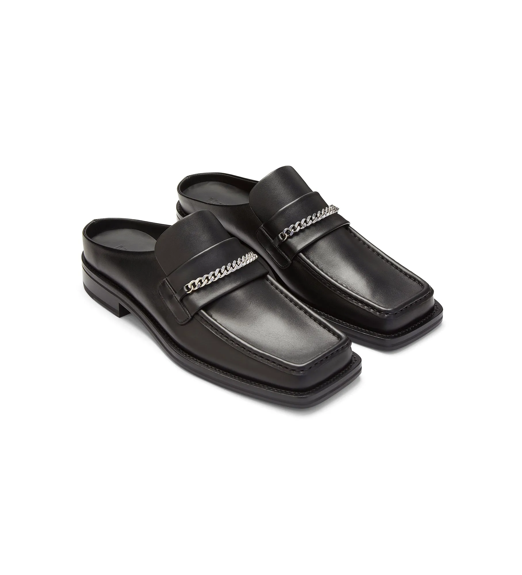 SQUARE TOE MULE WOMENS in BLACK sold by Martine Rose product image thumbnail 2